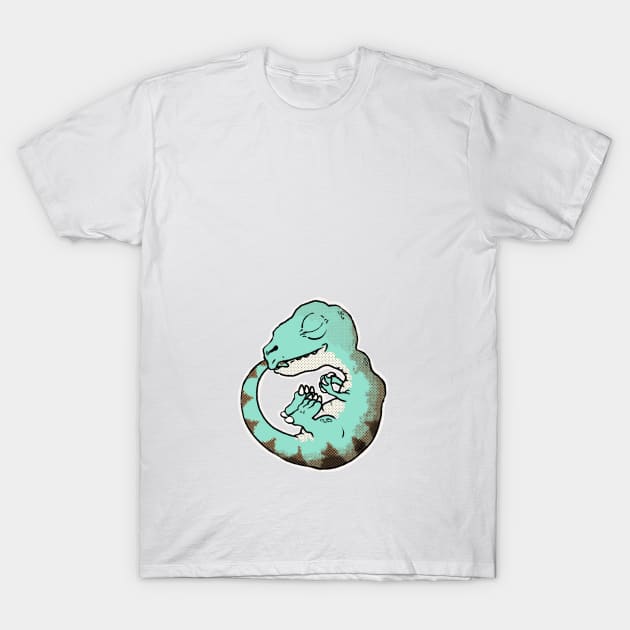 Rex on the Way T-Shirt by bunsnbells